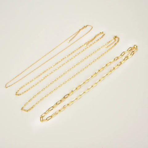 Rectangle Chain Necklace