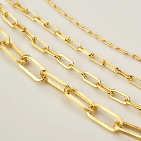 Rectangle Chain Necklace