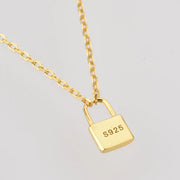 Locker Chain Necklace