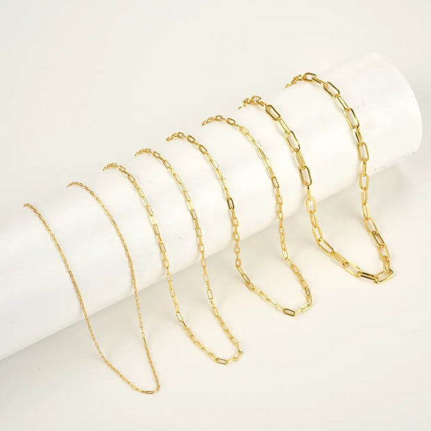 Rectangle Chain Necklace