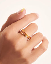 Twice Gold Ring