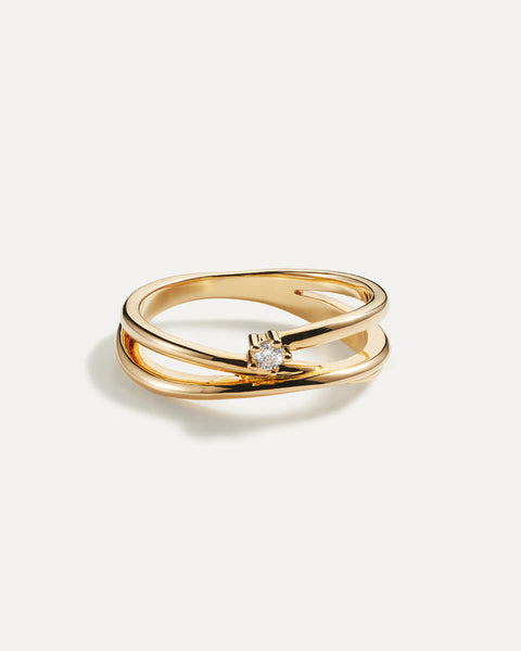 Twice Gold Ring