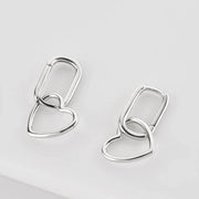 Lora silver earring